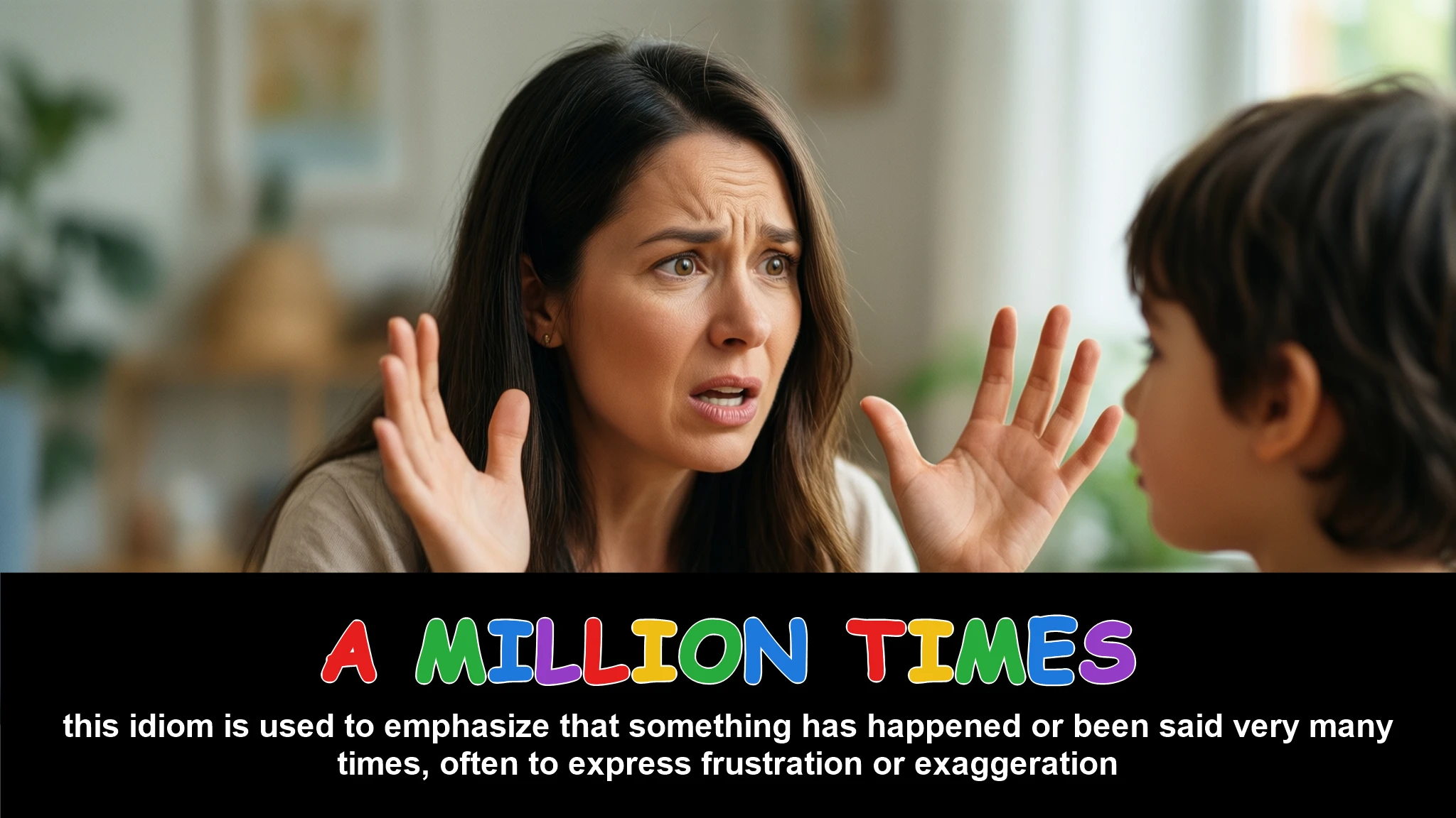English Illustration for a million times